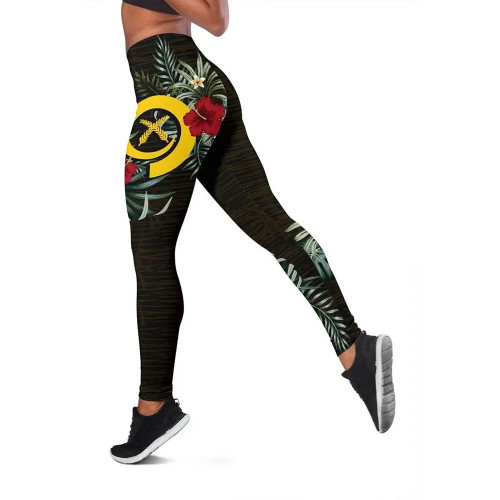 Vanuatu Hibiscus Legging 1