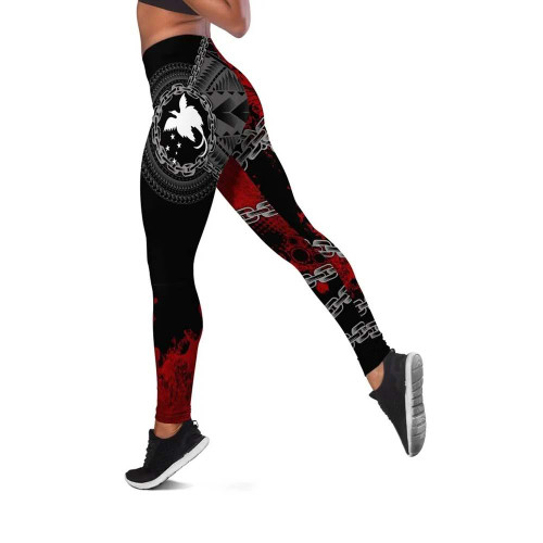 Papua New Guinea Polynesian Legging - Polynesian Chain Style 1
