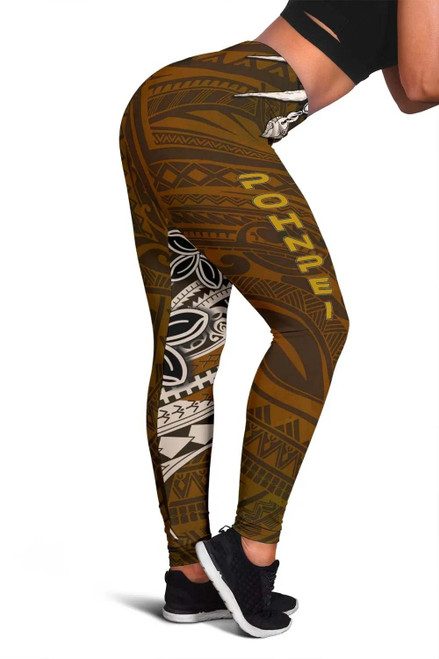 Pohnpei Polynesian Legging - Polynesian Boar Tusk 1
