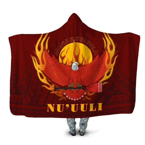 American Samoa Hooded Blankets - Manulele Tausala Nuuuli 1