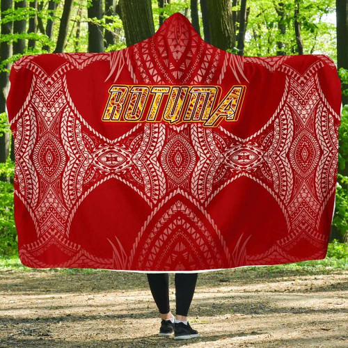 Rotuma Economy Hooded Blanket Melanesian Style 1