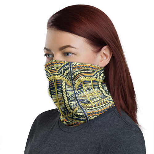 Polynesian Neck Gaiter - Polynesian Patterns 03 1