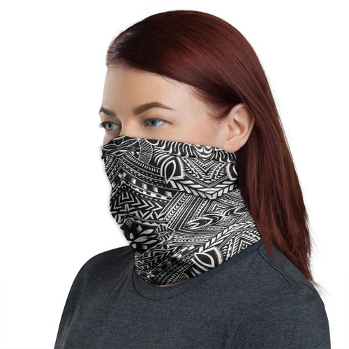 Polynesian Neck Gaiter - Polynesian Patterns 16 1
