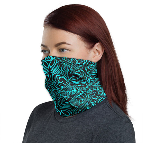 Polynesian Neck Gaiter - Polynesian Patterns 19 1