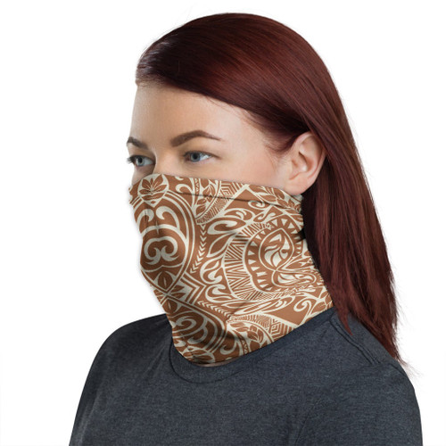 Polynesian Neck Gaiter - Polynesian Patterns 22 1