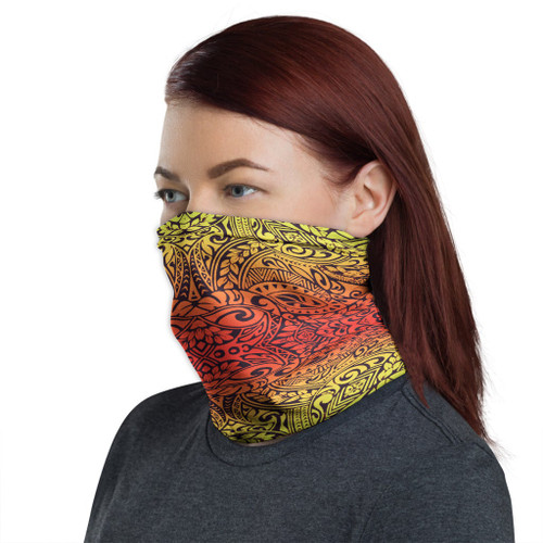 Polynesian Neck Gaiter - Polynesian Patterns 24 1