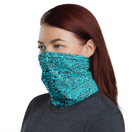 Polynesian Neck Gaiter - Polynesian Patterns 25 1