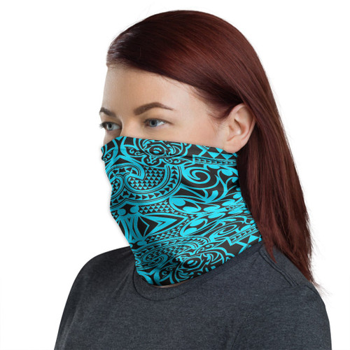 Polynesian Neck Gaiter - Polynesian Patterns 31 1