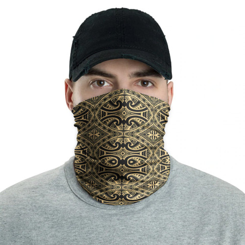 Polynesian Neck Gaiter - Polynesian Patterns 37 2