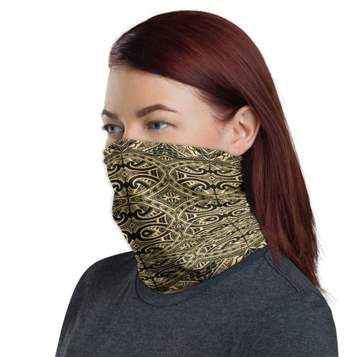 Polynesian Neck Gaiter - Polynesian Patterns 37 1