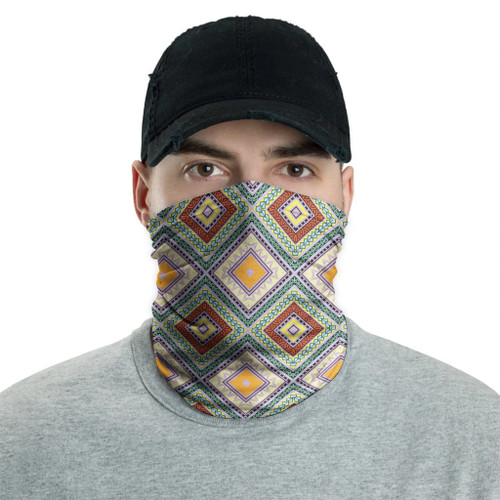 Polynesian Neck Gaiter - Polynesian Patterns 39 2