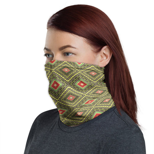 Polynesian Neck Gaiter - Polynesian Patterns 43 1