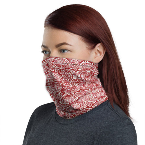Polynesian Neck Gaiter - Polynesian Patterns 47 1