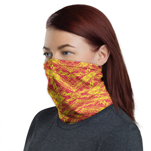 Polynesian Neck Gaiter - Polynesian Patterns 50 1