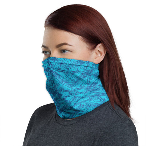 Polynesian Neck Gaiter - Polynesian Patterns 53 1