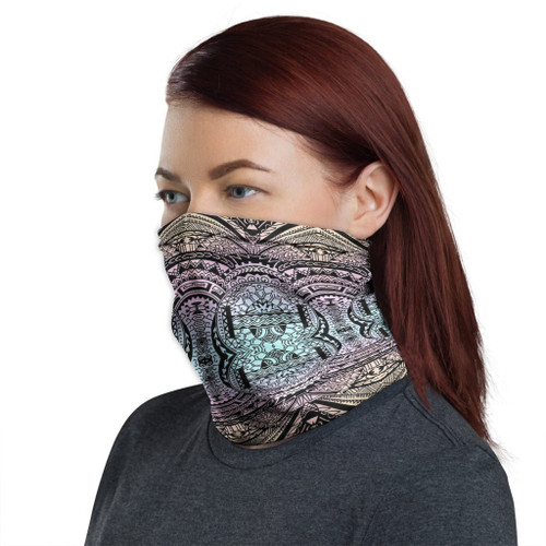 Polynesian Neck Gaiter - Polynesian Patterns 55 1