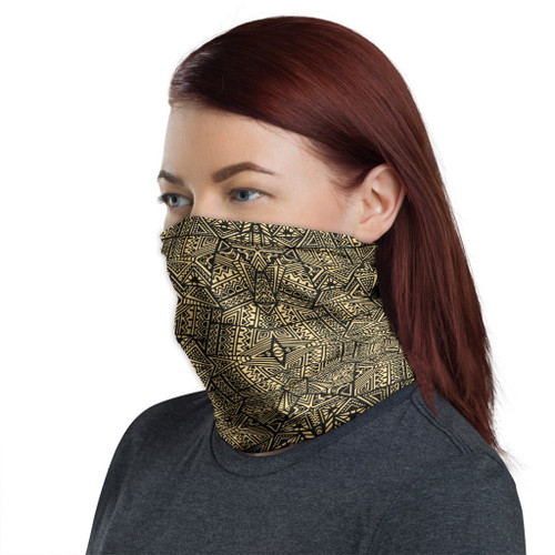 Polynesian Neck Gaiter - Polynesian Patterns 57 1