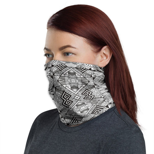 Polynesian Neck Gaiter - Polynesian Patterns 62 1