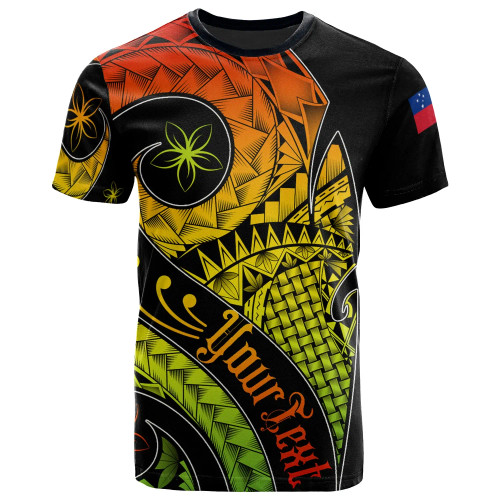 Samoa Personalised T-Shirt - Samoa Polynesian Decorative Patterns 1