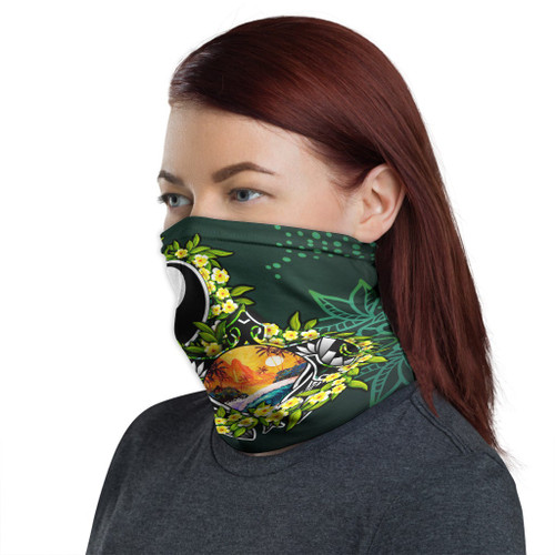 Yap Neck Gaiter - Ti Leaf Lei Turtle 1