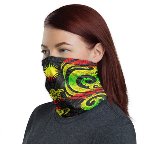 Marshall Islands Neck Gaiter - Turtle Tentacle Reggae 1
