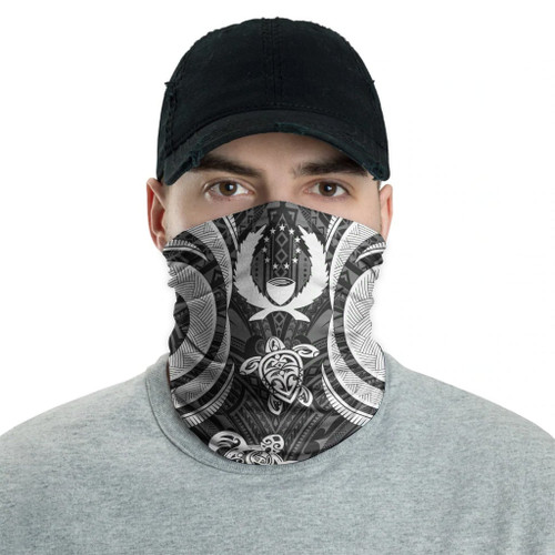 Pohnpei Neck Gaiter - Turtle Tentacle White 2