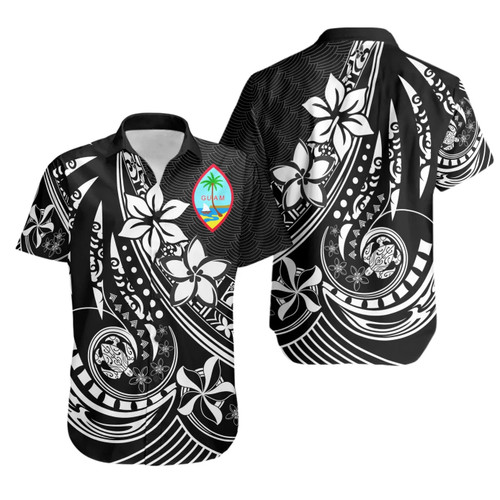 Guam Hawaiian Shirts - The Flow OF Ocean 1