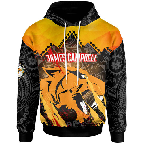 Hawaii Polynesian Hoodie - James Campbell High School Polynesian Pattern
