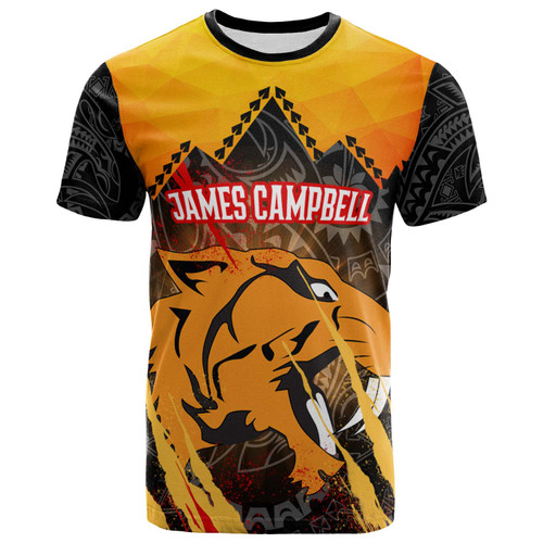 Hawaii Polynesian T-shirt - James Campbell High School Polynesian Pattern