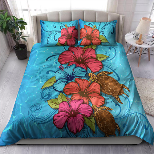 Hawaii Bedding Set Hibiscus Flower Soulful