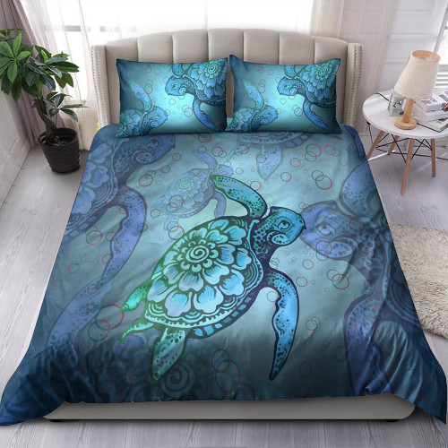 Hawaii Bedding Set Turtle Beauty