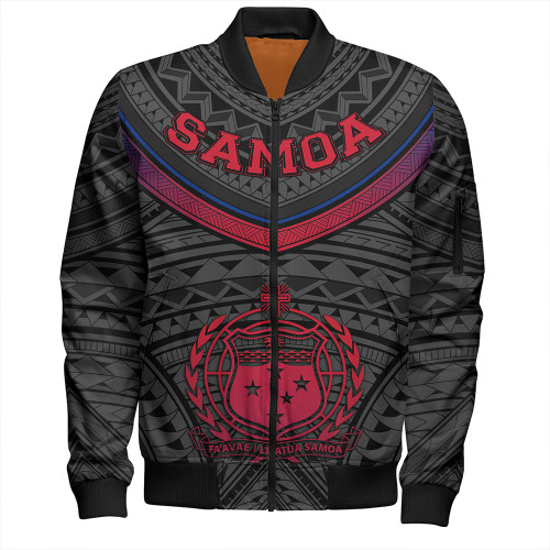 Samoa Bomber Jacket Polynesian Authen