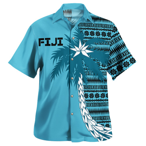 Fiji Hawaiian Shirt Fiji Tapa Coconut