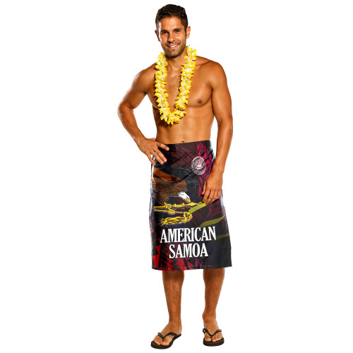 American Samoa Lavalava - Seal Of American Samoa Gradient Color Style