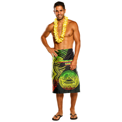 American Samoa Flash Style Reggae Lavalava