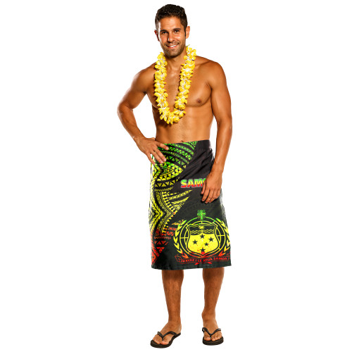 Samoa Flash Style Reggae Lavalava