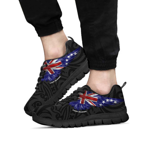 Cook Islands Sneakers - Flag Wing Sport Style