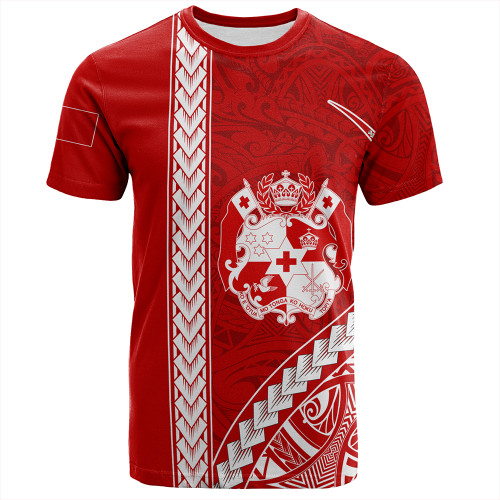 Tonga T-Shirt Tribal Polynesian Coat Of Arms