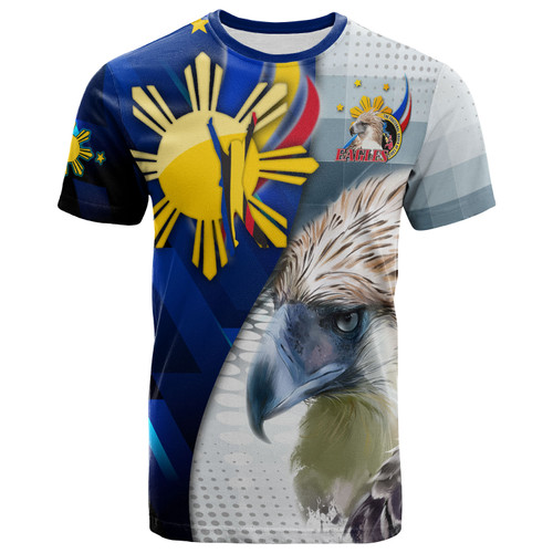 Philippines T-Shirt - Philippines Eagles Curve Style