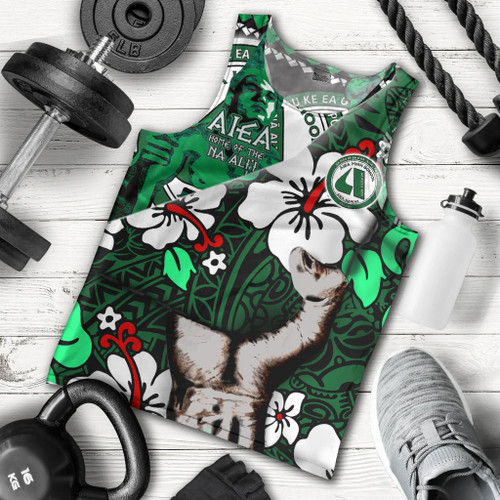 Aiea High School Patronage Men Tank - Home Of The NA' ALI'I