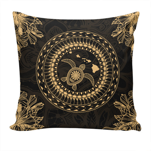 Hawaii Pillow Cover Turtle Tradition
