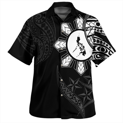 Philippines Hawaiian Shirt Tribal Sun In My Heart