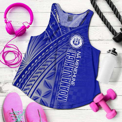 Hawaii Moanalua High School Women Tank - Moanalua NÄ Menehune Hawaii Patterns