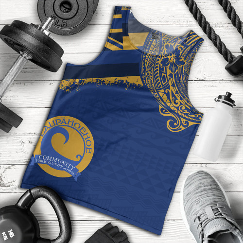 Hawaii Tank Top Laupahoehoe Community Public Charter High School With Crest Style