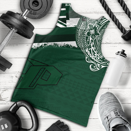 Hawaii Tank Top Pahoa High and Intermediate School With Crest Style