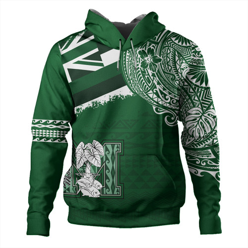 Hawaii Hoodie MolokaÊ»i High School With Crest Style