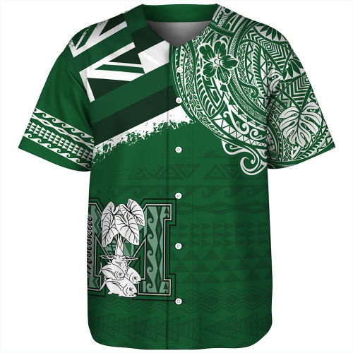 Hawaii Baseball Shirt Molokaï¿½ï¿½i High School With Crest Style