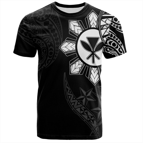 Philippines T-Shirt With Kanaka Tribal Sun In My Heart