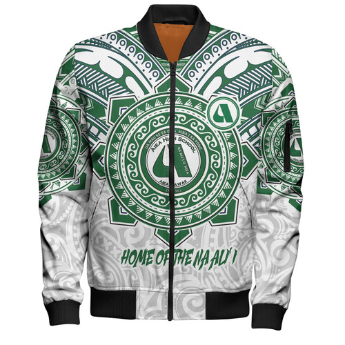 Hawaii Bomber Jacket Custom Aiea High School Home Of The Na Ali'i Tribal Style