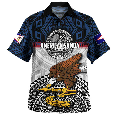 Samoa Hawaiian Shirt Seal Of American Samoa Polynesian
